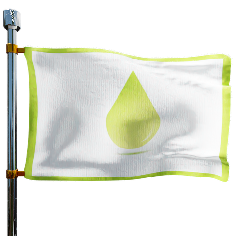 Calverton Fuel Oil Corporation Heating Oil Prices Flag Photo of Calverton Fuel Oil Corporation flag denoting best heating oil prices the company offers