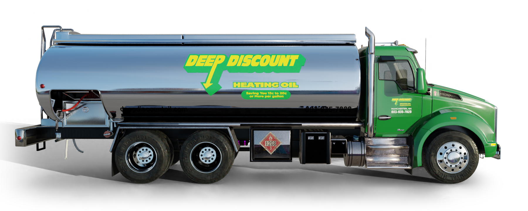 Bottomline Oil Berkshire Truck parked Bottomline Oil Berkshire Truck parked