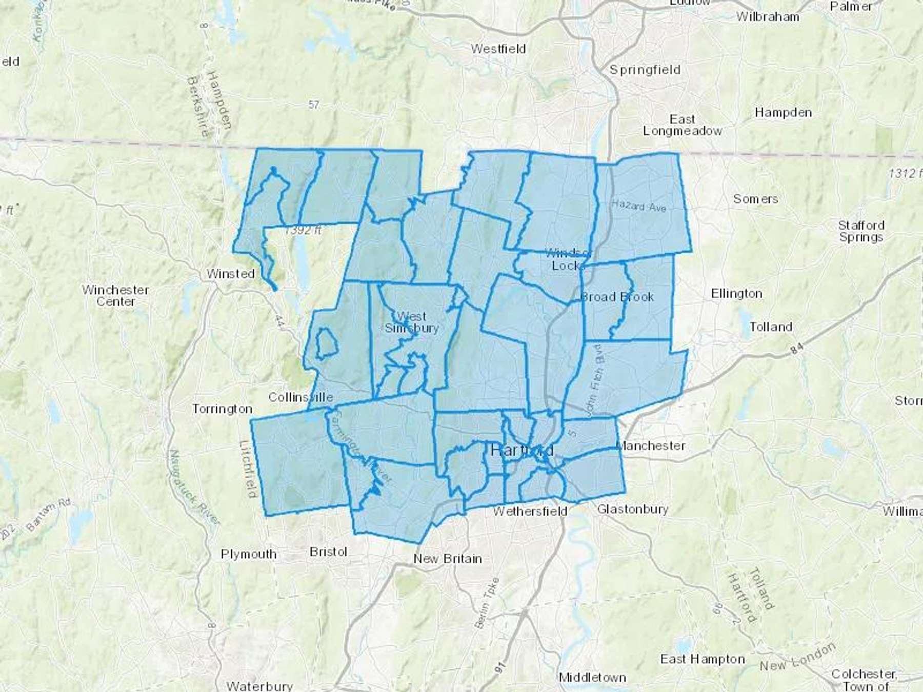 Energy Direct Cash Heating Oil Delivery Map Map With The Energy Direct Heating Oil Delivery Area Shaded In Blue