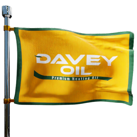 Davey Oil Inc Heating Oil Prices Flag Photo of Davey Oil Inc flag denoting best heating oil prices the company offers