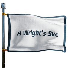 H Wright's SVC Inc Heating Oil Prices Flag Photo of H Wright's SVC Inc flag denoting best heating oil prices the company offers
