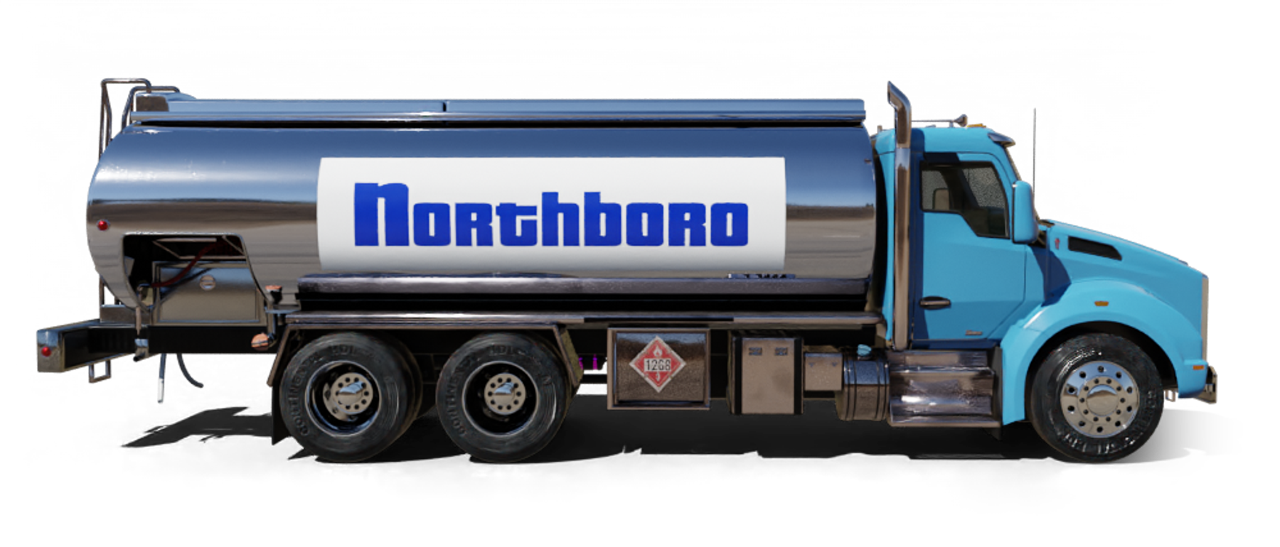 Troiano Fuel Oil Heating Oil Truck Troiano Fuel Oil residential home heating oil truck at the intersection of NY 27 and Mill Road in Valley Stream, Long Island, New York delivering fuel oil.