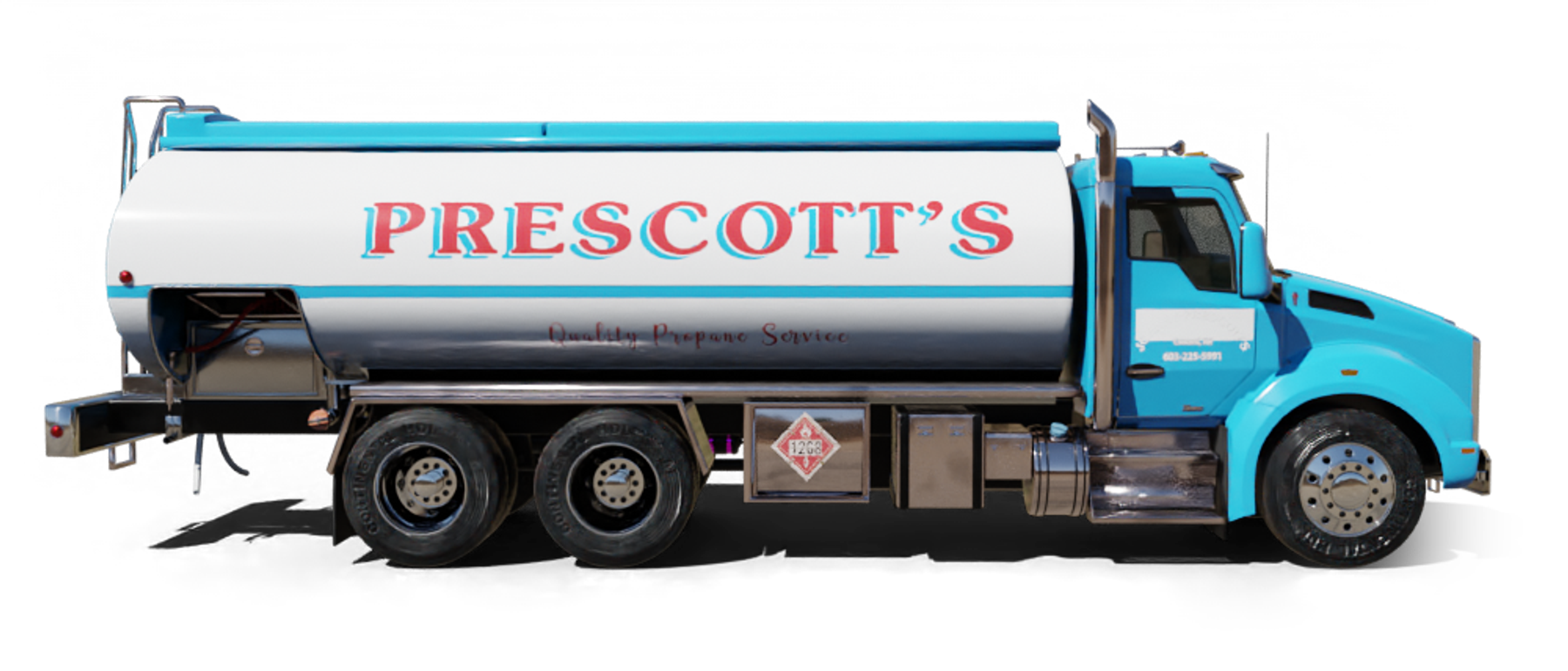 Heatly Oil truck Heatly Oil Truck in front of metro line