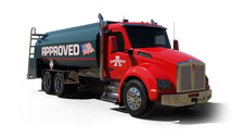 Approved Oil Co Of Brooklyn Inc Cash Heating Oil truck Photo of a Approved Oil Co Of Brooklyn Inc heating oil truck