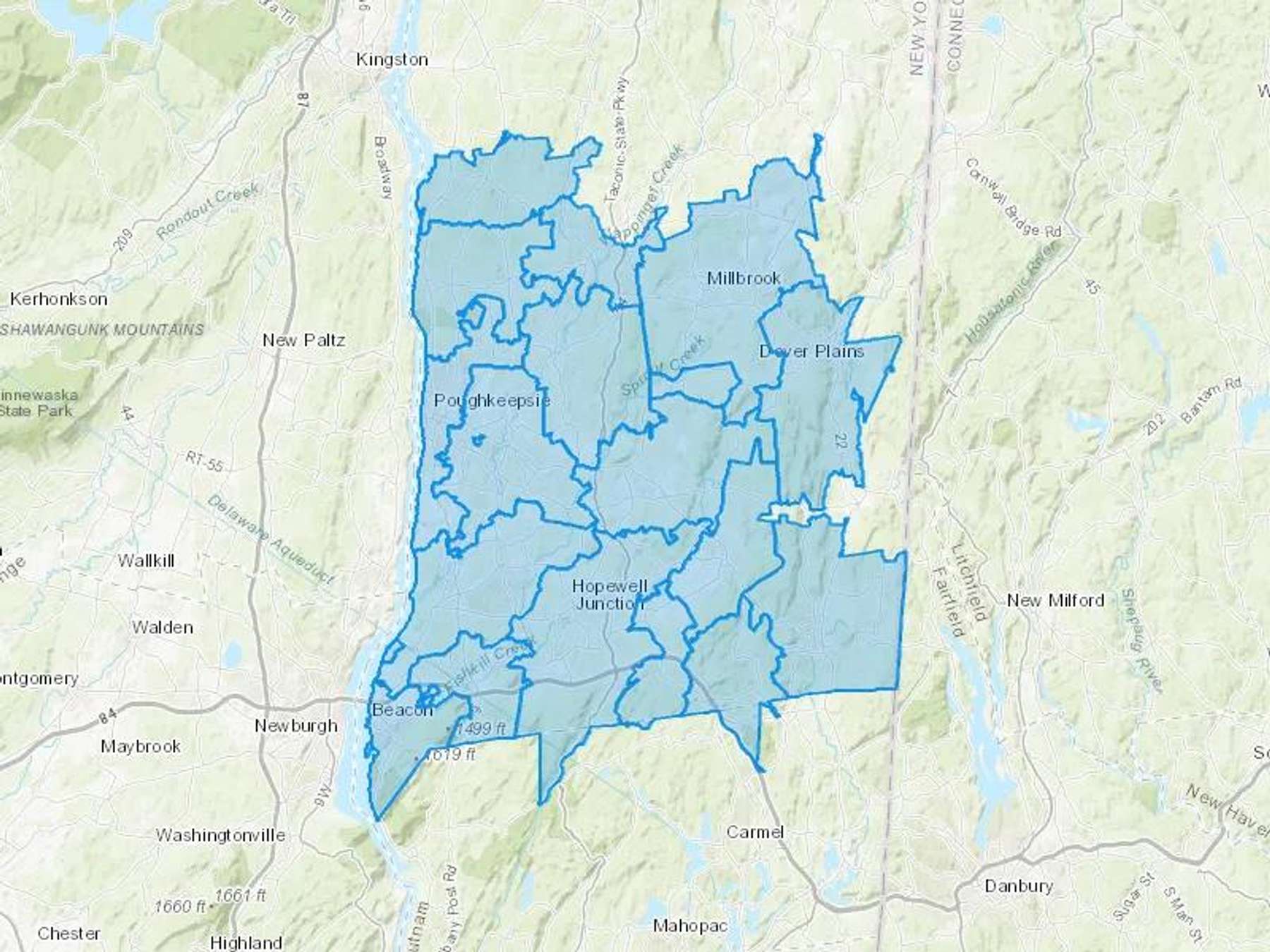 Morgan Fuel & Heating Co Inc Bottini Fuel Oil Sparrowbush Oil Cash Heating Oil Delivery Map Map With The Morgan Fuel & Heating Co Inc Bottini Fuel Oil Sparrowbush Oil Heating Oil Delivery Area Shaded In Blue