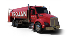 Trojan Oil Cash Heating Oil truck Photo of a Trojan Oil heating oil truck