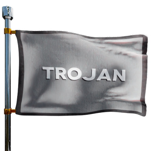 Trojan Oil Heating Oil Prices Flag Photo of Trojan Oil flag denoting best heating oil prices the company offers