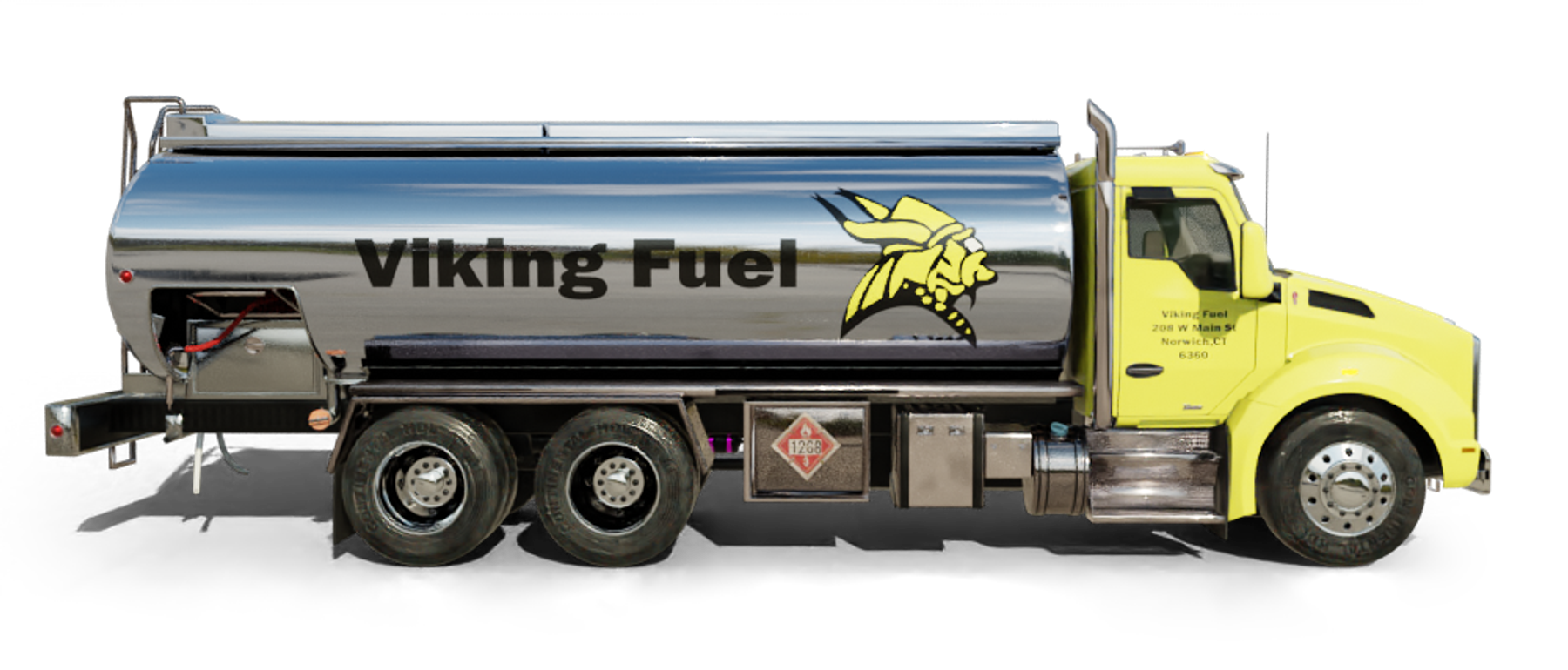 Bel-Mar Oil Heating Oil Truck Bel-Mar Oil residential home heating oil truck parked in the golf club parking lot in Holbrook, Long Island, New York delivering fuel oil.