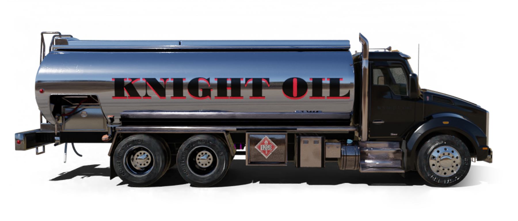 Heatly Oil truck Heatly Oil Truck in front of metro line