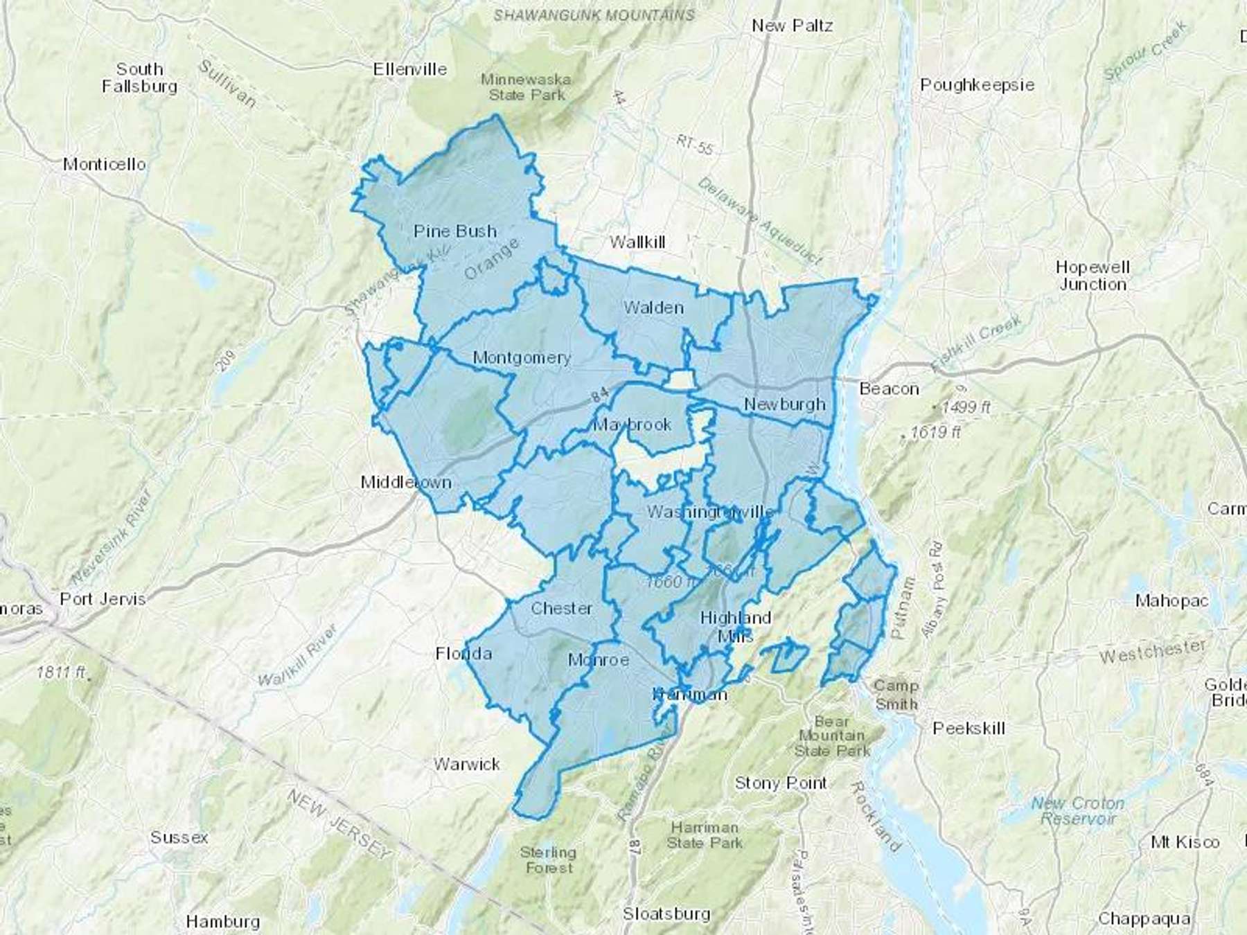Cheap Cheap Oil Cash Heating Oil Delivery Map Map With The Cheap Cheap Oil Heating Oil Delivery Area Shaded In Blue