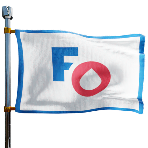 Fusco Oil Heating Oil Prices Flag Photo of Fusco Oil flag denoting best heating oil prices the company offers