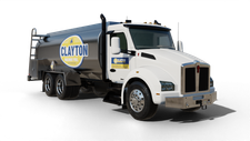 Clayton Discount Fuel Cash Heating Oil truck Photo of a Clayton Discount Fuel heating oil truck
