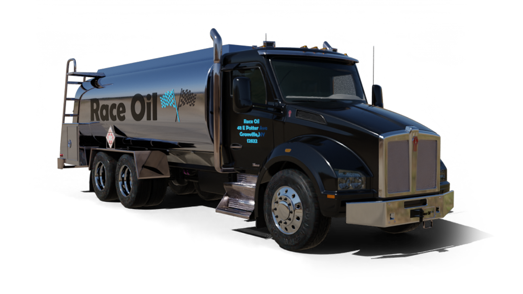Race Oil Corp truck price image 12498 heating oil truck to accompany the number 2 heating oil price for that company