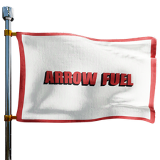 Arrow Fuel Heating Oil Prices Flag Photo of Arrow Fuel flag denoting best heating oil prices the company offers