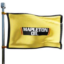 Mapleton Oil Co Inc Heating Oil Prices Flag Photo of Mapleton Oil Co Inc flag denoting best heating oil prices the company offers