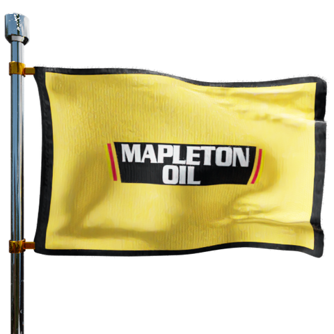 Mapleton Oil Co Inc Heating Oil Prices Flag Photo of Mapleton Oil Co Inc flag denoting best heating oil prices the company offers
