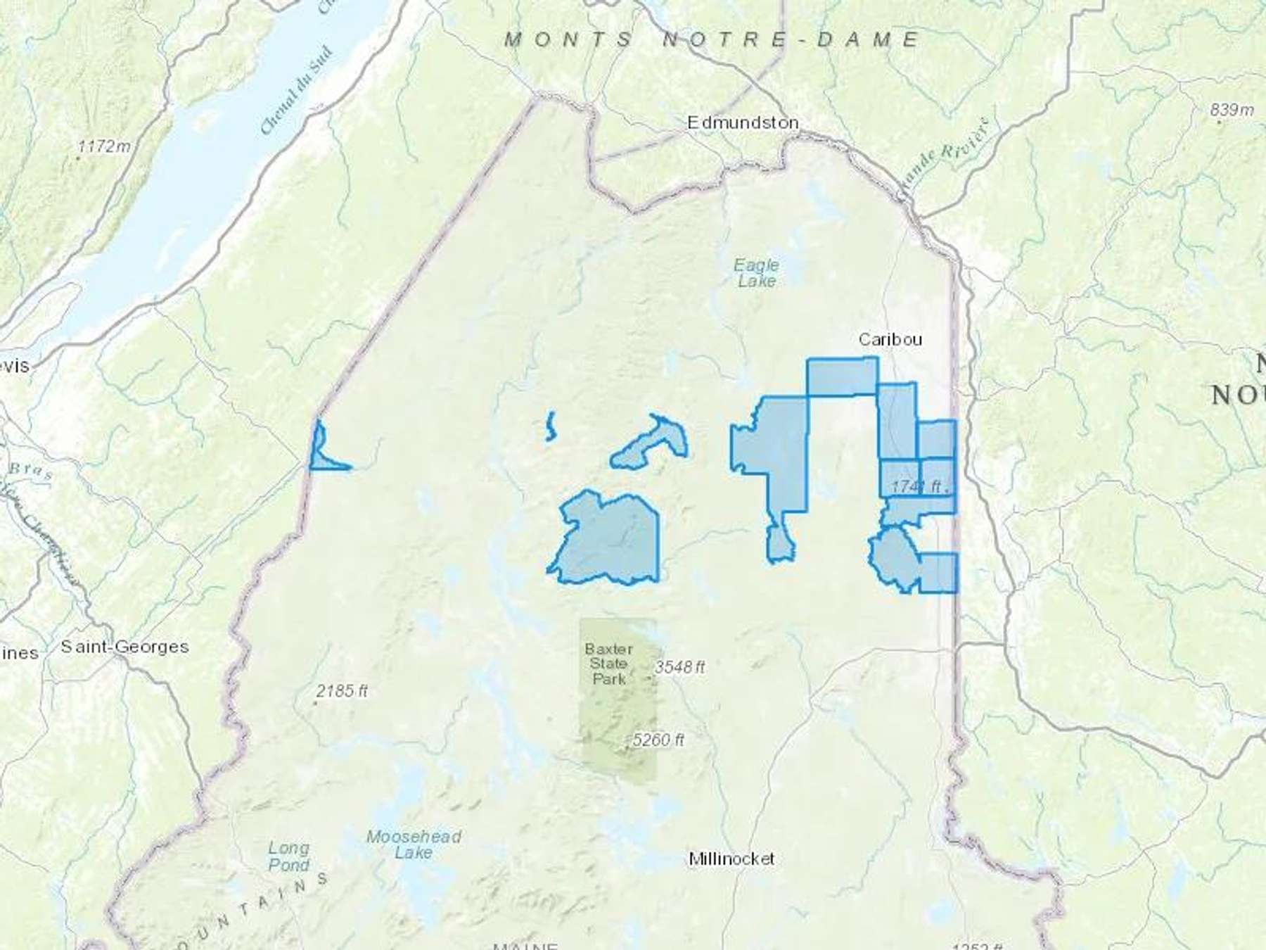 Mapleton Oil Co Inc Cash Heating Oil Delivery Map Map With The Mapleton Oil Co Inc Heating Oil Delivery Area Shaded In Blue