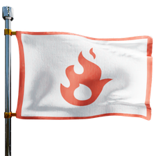 Mcdonald Oil LLC Heating Oil Prices Flag Photo of Mcdonald Oil LLC flag denoting best heating oil prices the company offers