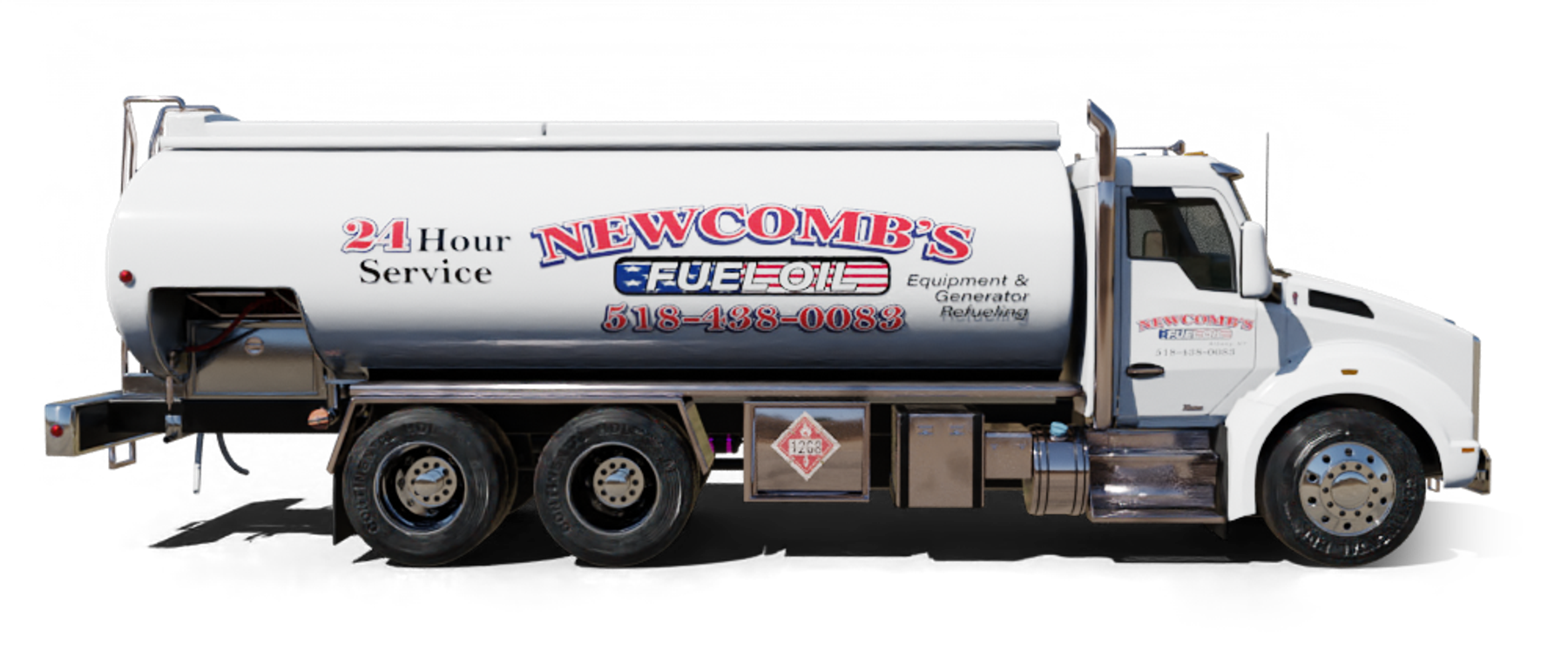 Paul J Guida Heating Oil Truck Paul J Guida residential home heating oil truck at the intersection of Grand Avenue and School Street in Baldwin, Long Island, New York delivering fuel oil.