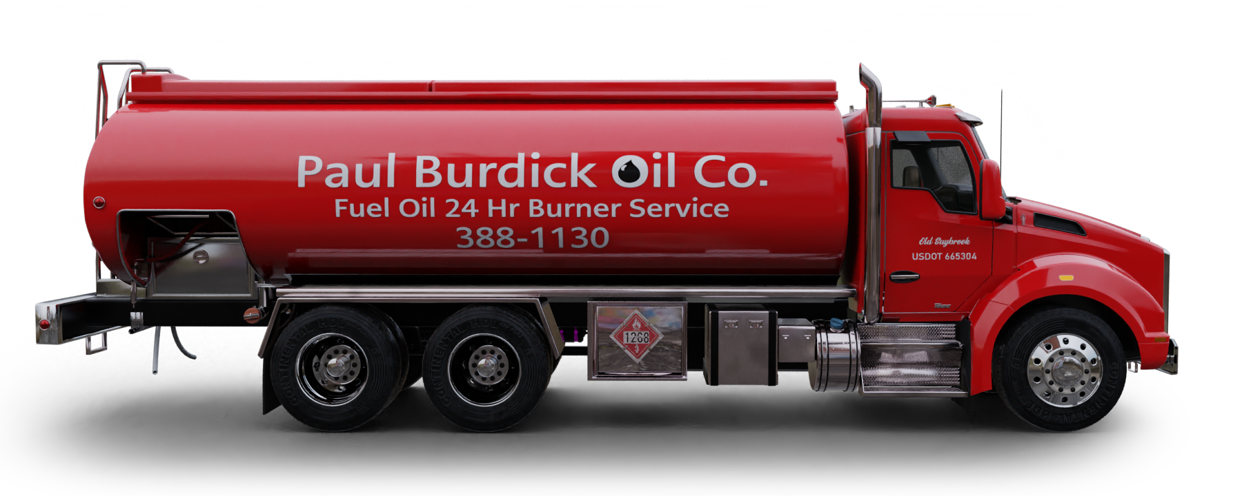 NYC Fuel Service Heating Oil Truck  NYC Fuel Service residential home heating oil truck at the intersection of Hull St and Loftus Ave in Oceanside, Long Island, New York delivering fuel oil.