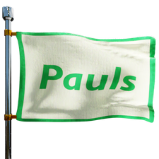 Pauls Oil Heating Oil Prices Flag Photo of Pauls Oil flag denoting best heating oil prices the company offers