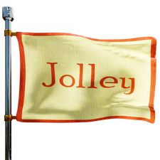 Jolley 122 Heating Oil Prices Flag Photo of Jolley 122 flag denoting best heating oil prices the company offers