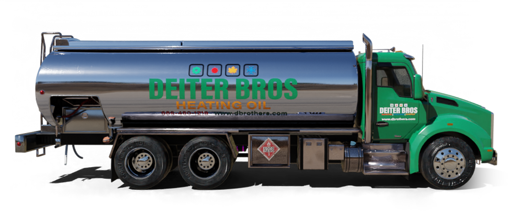 Heatly Oil truck Heatly Oil Truck in front of metro line