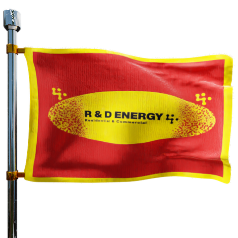 R & D Energy Inc Heating Oil Prices Flag Photo of R & D Energy Inc flag denoting best heating oil prices the company offers