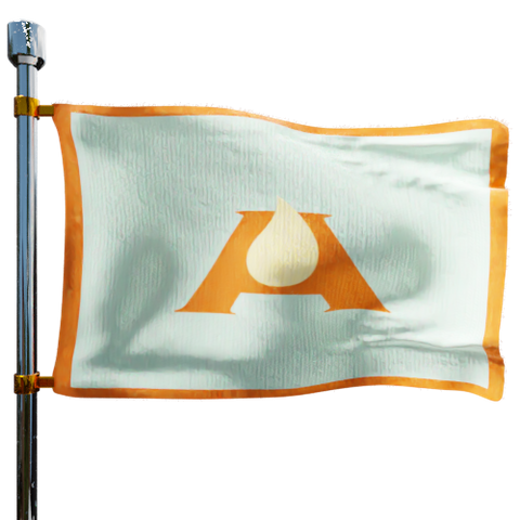 Awe Oil Company Heating Oil Prices Flag Photo of Awe Oil Company flag denoting best heating oil prices the company offers