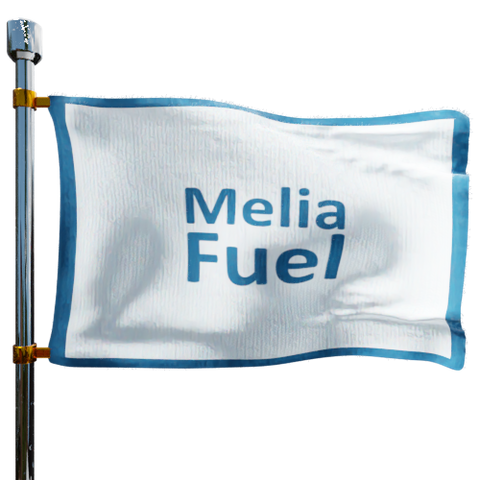 Melia Fuel Heating Oil Prices Flag Photo of Melia Fuel flag denoting best heating oil prices the company offers
