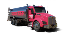 Stocker Home Energy Service Cash Heating Oil truck Photo of a Stocker Home Energy Service heating oil truck