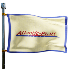 AtlanticPratt Energy Heating Oil Prices Flag Photo of AtlanticPratt Energy flag denoting best heating oil prices the company offers