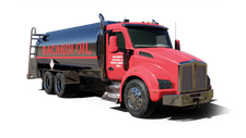 Bacardi Oil Service Cash Heating Oil truck Photo of a Bacardi Oil Service heating oil truck