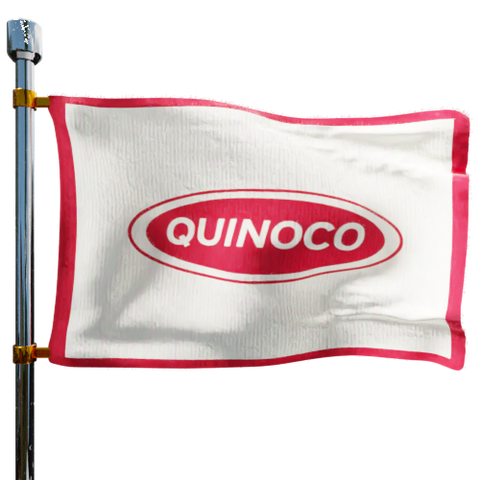 Quinoco Energy Heating Oil Prices Flag Photo of Quinoco Energy flag denoting best heating oil prices the company offers