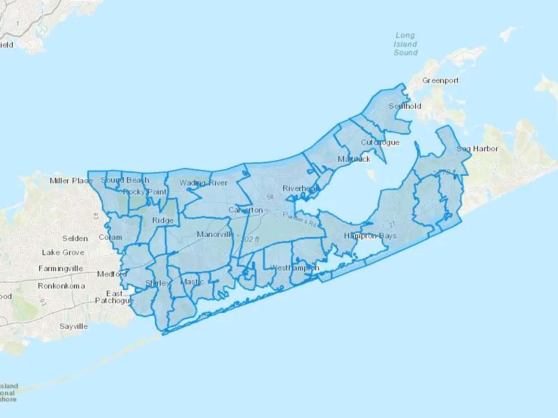 Mapes Fuel Oil Inc Cash Heating Oil Delivery Map Map With The Mapes Fuel Oil Inc Heating Oil Delivery Area Shaded In Blue