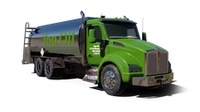 Top Oil Company Cash Heating Oil truck Photo of a Top Oil Company heating oil truck