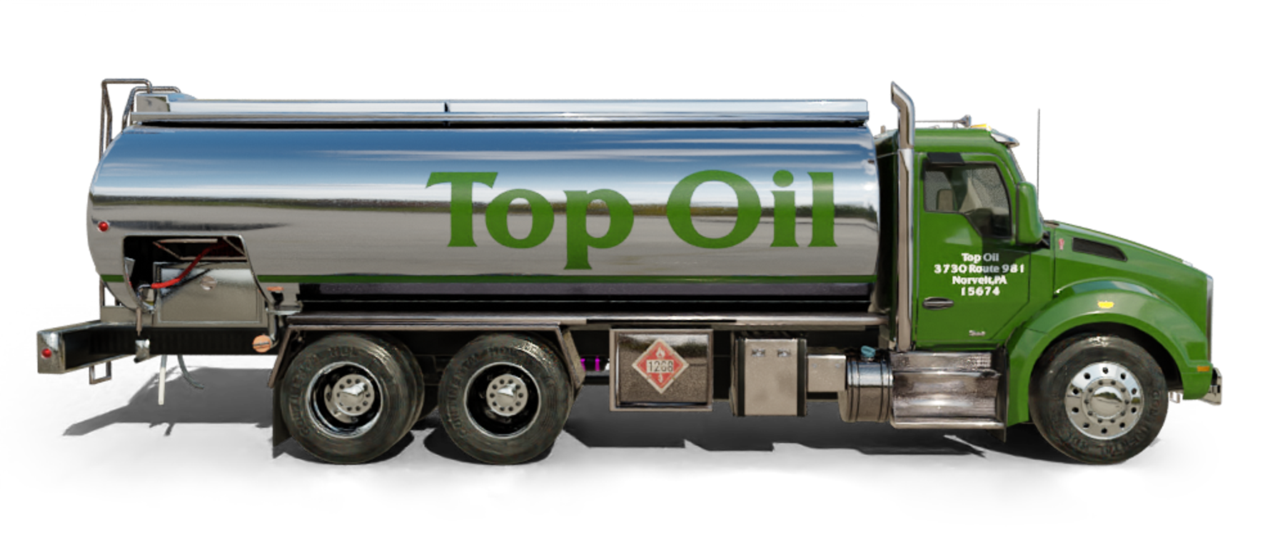 Bottomline Oil Berkshire Truck parked Bottomline Oil Berkshire Truck parked