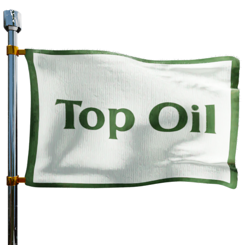 Top Oil Company cash heating oil price logo
