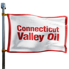 Connecticut Valley Oil Heating Oil Prices Flag Photo of Connecticut Valley Oil flag denoting best heating oil prices the company offers