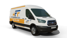 Fortified Fuels furnace repair van Photo of a Fortified Fuels furnace repair van