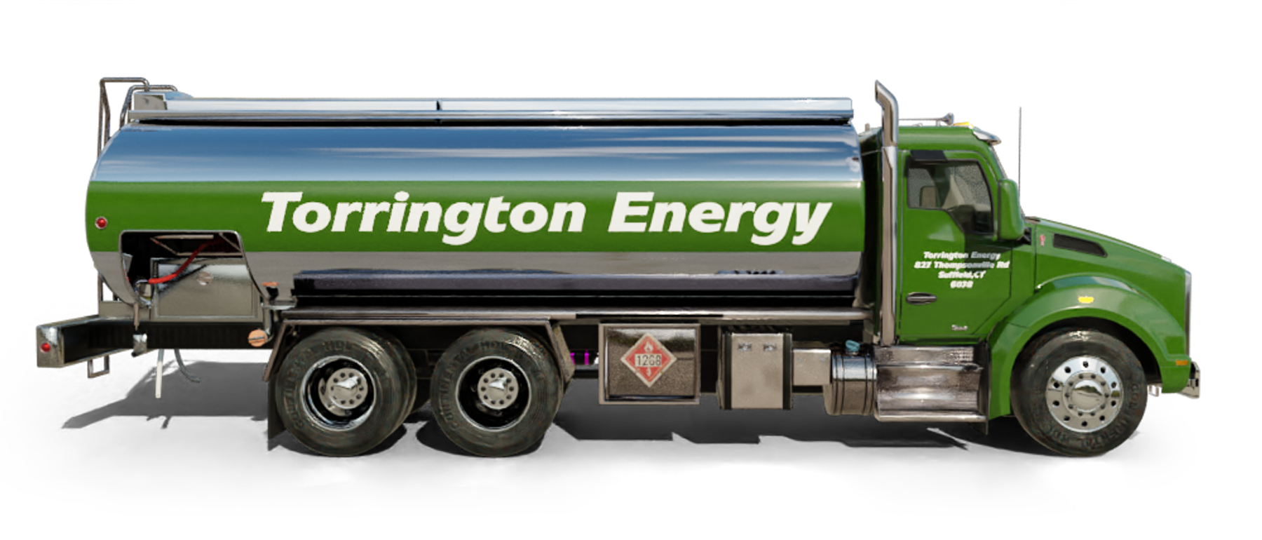 Heatly Oil truck Heatly Oil Truck in front of metro line