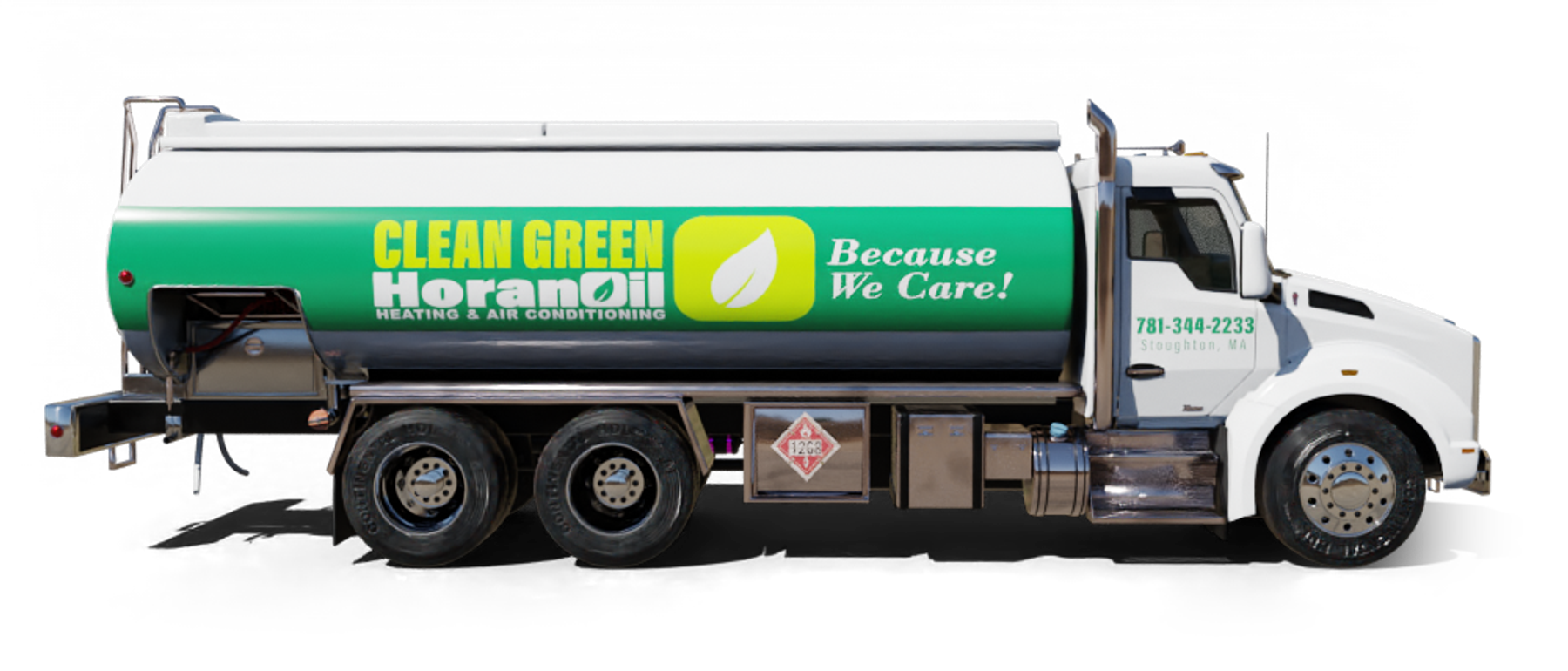 Troiano Fuel Oil Heating Oil Truck Troiano Fuel Oil residential home heating oil truck at the intersection of NY 27 and Mill Road in Valley Stream, Long Island, New York delivering fuel oil.