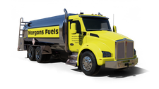 Morgans Fuels Inc Cash Heating Oil truck Photo of a Morgans Fuels Inc heating oil truck