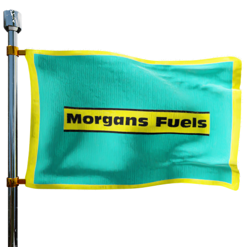 Morgans Fuels Inc cash heating oil price logo