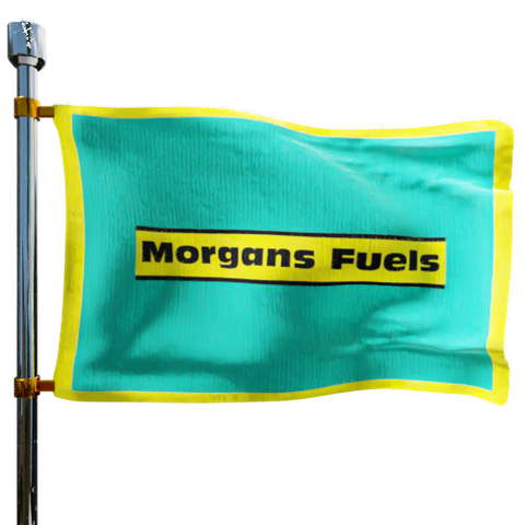 Morgans Fuels Inc Heating Oil Prices Flag Photo of Morgans Fuels Inc flag denoting best heating oil prices the company offers