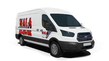 Nala Industries Inc furnace repair van Photo of a Nala Industries Inc furnace repair van