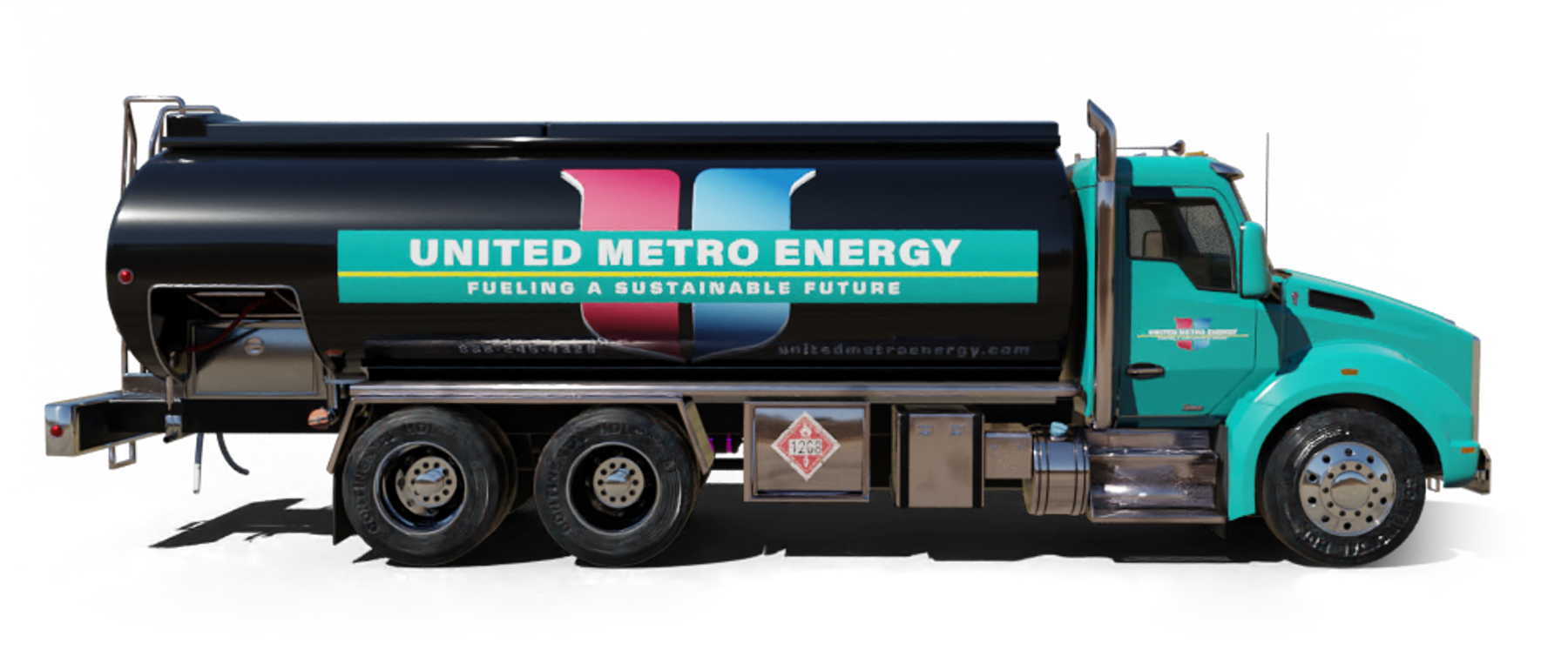 J Thurston Heating Oil Truck J Thurston Heating Oil Truck parked at riverside