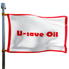 Usave Oil Heating Oil Prices Flag Photo of Usave Oil flag denoting best heating oil prices the company offers