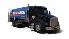 Thurston Energy Cash Heating Oil truck Photo of a Thurston Energy heating oil truck