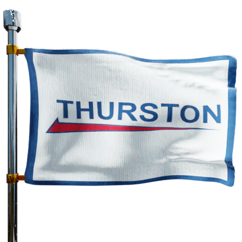 Thurston Energy Heating Oil Prices Flag Photo of Thurston Energy flag denoting best heating oil prices the company offers